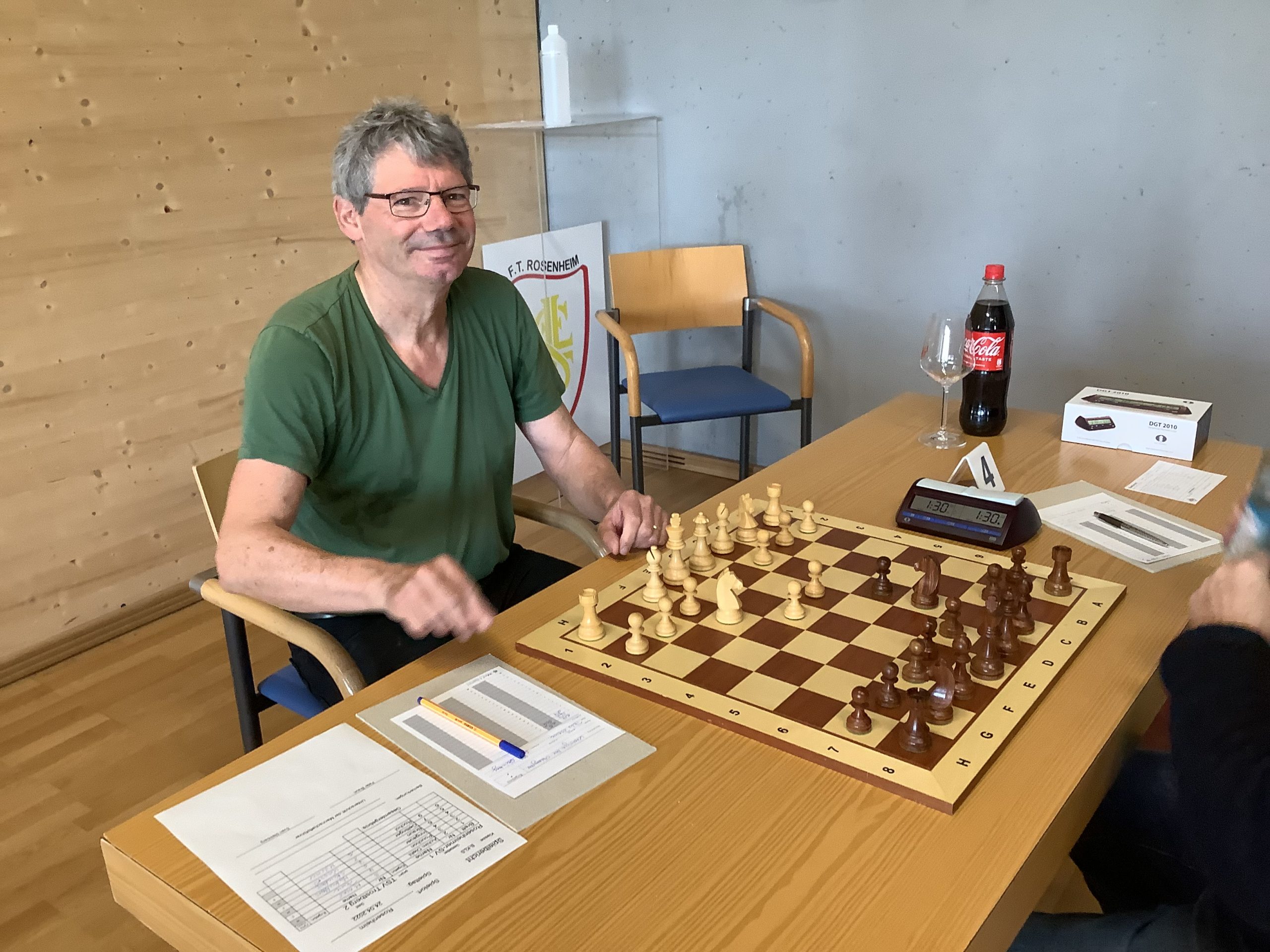 Schach-Vereinsmeisterschaft: Peter Braun siegt im 3. Turnier