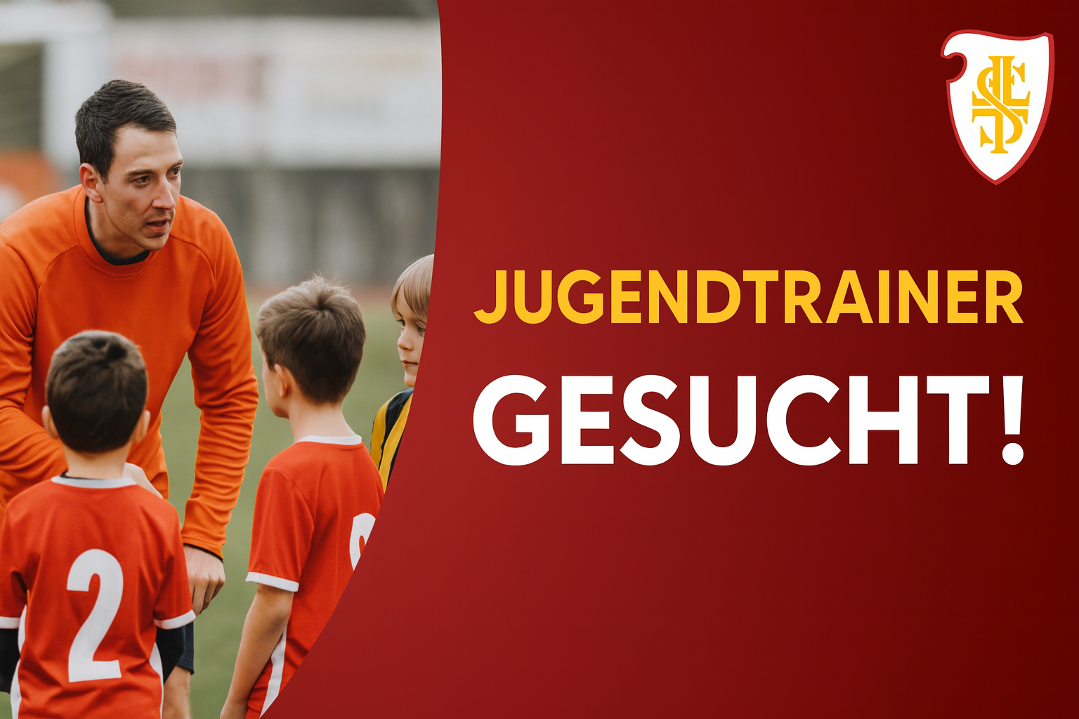 Wir suchen engagierte Jugendtrainer für unsere Fußballabteilung